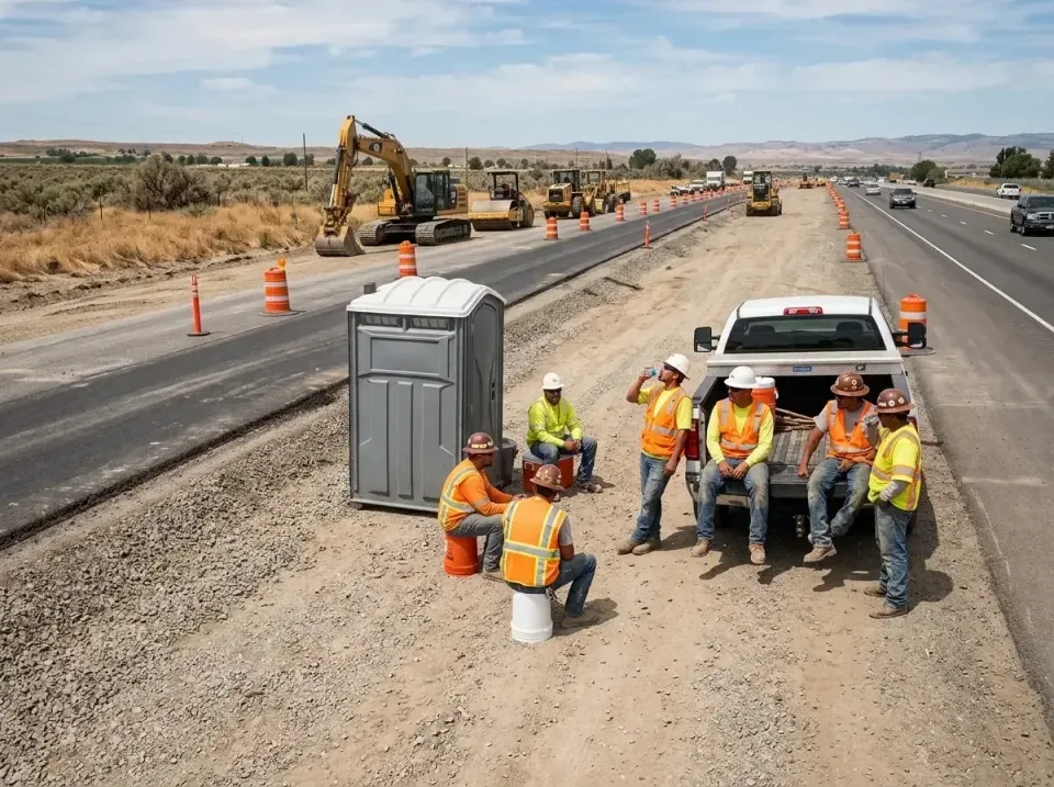 highway-road-construction-crew-007 — frequently asked questions, Porta Potty and Restroom Rentals in Old Jamestown, MO